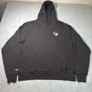 Malbon Quincy Golf Hoodie Men Medium Golfing Ball Cross Hat Pullover Loose Baggy